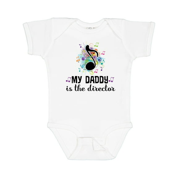 Inktastic Music Director Daddy School Band Boys or Girls Baby Bodysuit
