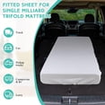 thumbnail image 3 of 2-3 Inch Mattress Topper Cover (Only Cover) Memory Foam Protector Microfiber Memory Foam for Latex Mattress Topper Gel RV(Twin 75 x 38 Inch,White), 3 of 7