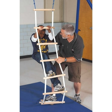 Abilitations Smooth Grip Ladder for Vestibular Orientation, Solid Birch Plywood and PVC