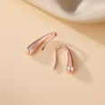 thumbnail image 4 of 925 Sterling Silver Teardrop Earrings Drop for Women Teens Waterdrop Earrings Small Hook Earrings, 4 of 12