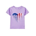 thumbnail image 7 of Coerni Girls Boys T Shirt Summer Boys Girls 4th Of July American Flag Patriotic Short Sleeve Shirt Casual T Shirt Tops, 7 of 7