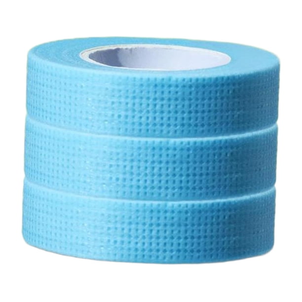 3 rollos de cintas adhesivas Guzheng para dedos, no tejidas, transpirables y protectoras. Azul