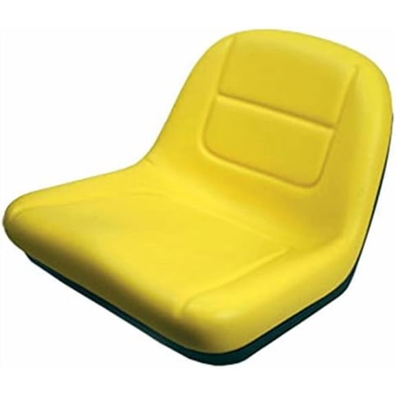 Deluxe High Back Seat for John Deere Riding Mower Lawn Tractor Models G110, L100, L105, L107, L110, L118, L120, L130, 135, 145$$Garden & Patio