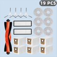 thumbnail image 2 of Accesorios de Repuesto para Aspiradora Robot para X20+ / X20 Plus Cepillo Lateral Principal Filtro HEPA Paño de Fregona Bolsa para Polvo, 2 of 5