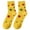 Yellow, variant on WTXUE Warm Socks, Mink Fleece Socks Women Mid Tube Socks Autumn and Winter Fleece Thickening Thermal Socks, Navy