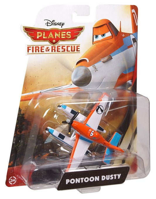 Planes 2-Pontoon Dusty Disney Pixar Mattel Figure 