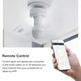 thumbnail image 3 of Tuya Wifi Smart Light Holder Eccomum Bombilla Base Bombilla Interruptor de Transferencia Control Remoto, 3 of 7