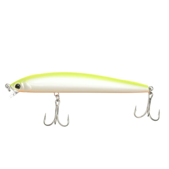 Yo-Zuri Hydro Minnow Long Cast 6" 1-1/4oz Pearl Chartreuse Hard Bait Fishing Lure