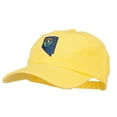 thumbnail image 2 of Nevada State Flag Map Embroidered Unstructured Washed Cap - Yellow OSFM, 2 of 5