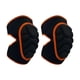 thumbnail image 3 of Rodilleras y coderas para hombre, protección contra colisiones, rodilleras y coderas duraderas. Orange Black M, 3 of 9