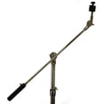 thumbnail image 3 of CYMBAL BOOM STAND Chrome Heavy Duty 1" Thick Adjustable Double Braced Tripod, 3 of 7
