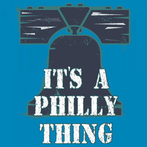 It's a Philly Thing Funny Women's V-Neck T-shirt Philadelphia Championship  City of Brotherly Love Football League Fan Tee