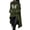 yue866-Army Green, variant on KHONTS Retro Long Hooded Sweatshirt for Women Graphic High Low Hem Gothic Hoodies Long Sleeve Oversized Pocket Tops XL