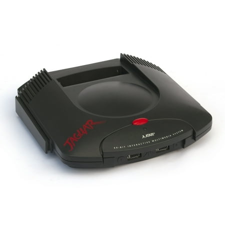 Refurbished Atari Jaguar Video Game Console System with Matching (Best Atari Jaguar Games)