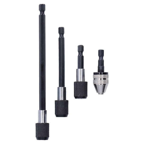Juego De Extensión De Vástago Hexagonal, Adaptador De Taladro Magnético De Sujeción De 0,3-3,6 Mm De Alta Eficiencia Con Dispositivo De Bloqueo Para Herramientas Eléctricas
