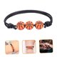 thumbnail image 5 of Houderco 10Ud Brazaletes Deportivos Ajustables Con Colgante De Bola Multicolor Y Chic, 5 of 7