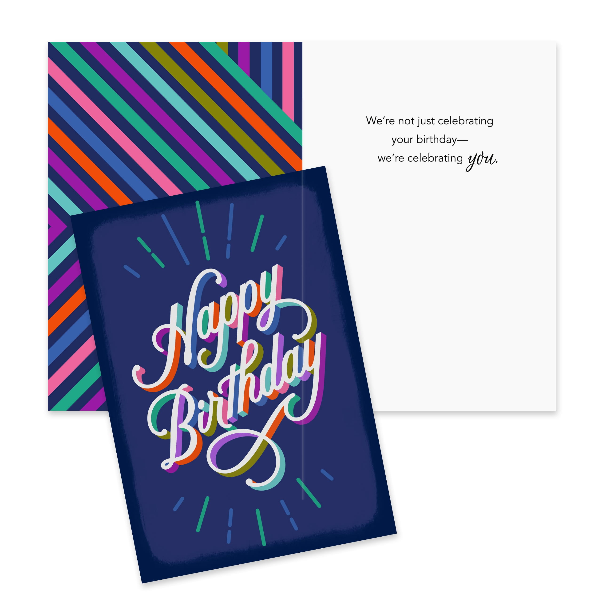 Hallmark Business Bulk Assorted Birthday Cards (Colorful Celebration), 100 ct.