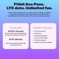thumbnail image 2 of Fitbit Google Ace LTE - Kids Smartwatch with Call, Message, GPS, and Activity-Based Games, Ace Pass Data Plan Required - Spicy - Moovin, 2 of 5