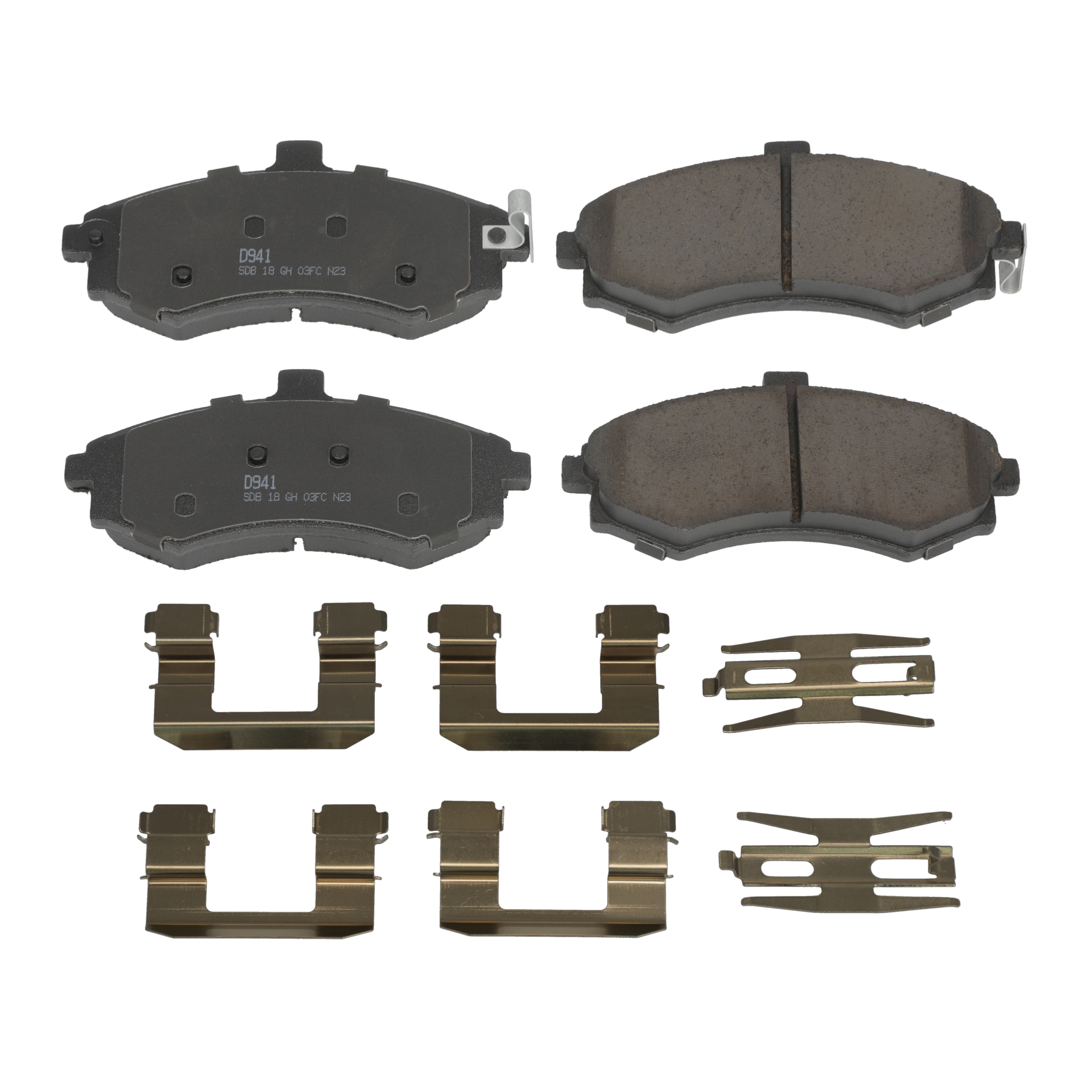 Winstop Brake Pad Set, Front WS.0941.0.C, Hyundai Elantra 2005-2002