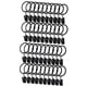 thumbnail image 3 of Anillos para cortinas con clips Accesorios premium Durabilidad Perchas Anillos para cortinas Paquete de 40 unidades de 32 cm interiores, 3 of 8