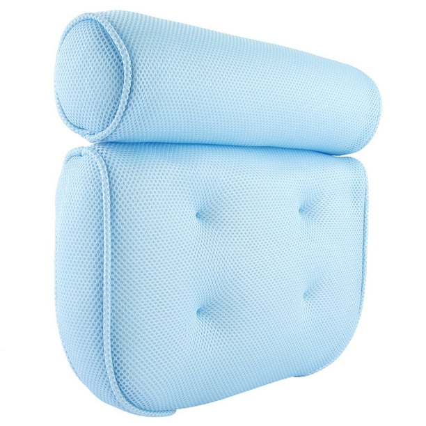 HERCHR Bath Headrest, Soft Bathtub Pillow for Neck Back Support Air