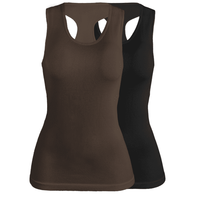 Set De Dos Blusas Mujer Camiseta Dama Casual Blusa Crop Top UNITALLA