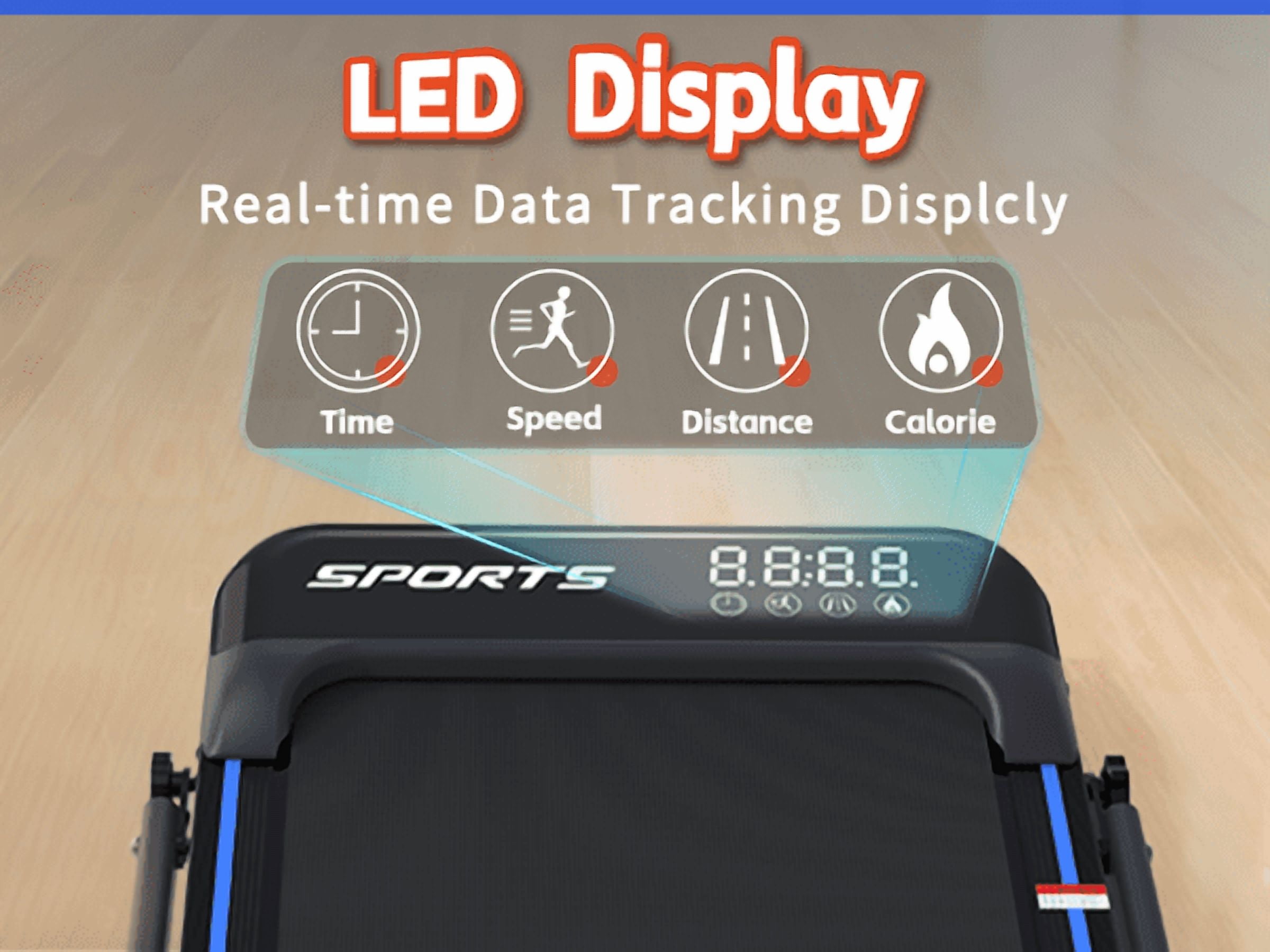 CZBZ 3 in 1 Under Desk Treadmill with 9% Incline, Handle Bar, Portable Foldable Walking Pad with 2.5HP Quiet Motor for Home Office Walking Jogging, Remote Control & LED Display, 265LBS Capacity