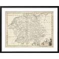 thumbnail image 2 of Art.com Map of Germany Art Print by T. Jeffreys, Black Frame Wall Art, 29" x 23", 2 of 5