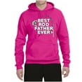 thumbnail image 2 of Wild Bobby, Best Rod Father Ever, Father's Day, Unisex Graphic Hoodie Sweatshirt, Fuschia, X-Large, 2 of 4