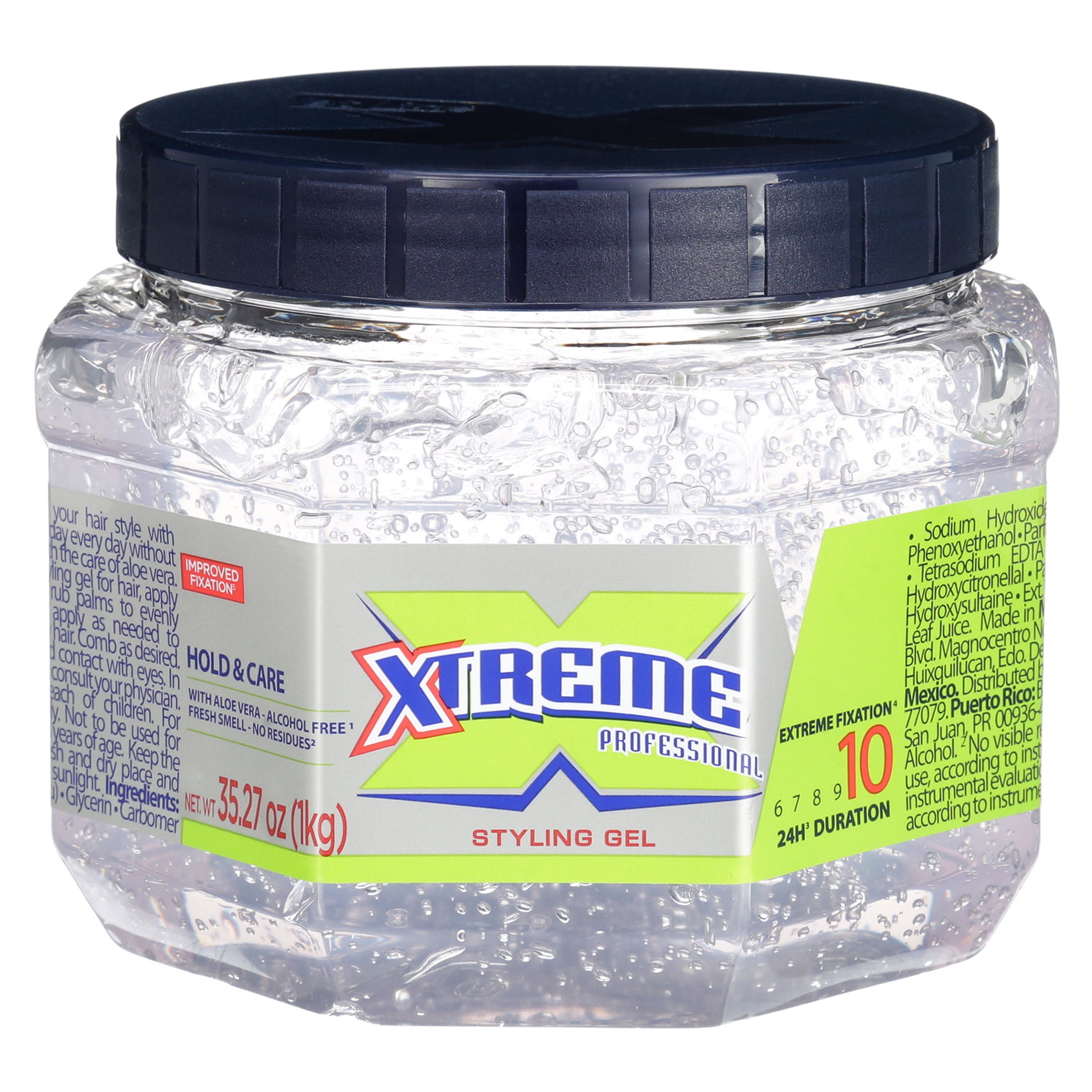 Xtreme Pro-Expert Hair Styling Gel,  oz Jumbo Clear Jar 