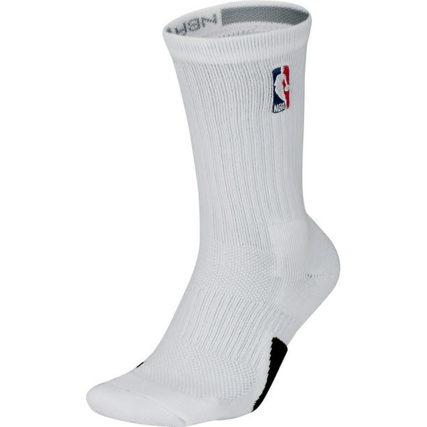 Jordan - Jordan NBA League White Elite Crew Socks - Walmart.com ...