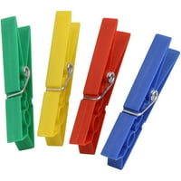 Honey Can Do Sturdy Plastic Clothespins, Multicolor (Pack of 200)