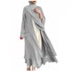 thumbnail image 1 of Vestidos Para Mujer Otoño Vestido de Talla Grande Suelto Color Sólido Gran Manga Larga Cárdigan Vestido de Manga Larga Con Cuello en V Odeerbi  ODB146091, 1 of 8