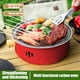 thumbnail image 5 of Aparatos de cocina, Accesorios de cocina, Parrilla redonda para barbacoa al aire libre, Parrilla para barbacoa alrededor de la estufa, Parrilla para cocinar té, Parrilla de carbón, Parrilla para freid, 5 of 8