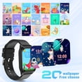 thumbnail image 6 of JIAN YA NA Smart Watch for Kids, 1.5" Smartwatch with 14 Puzzle Games 20 Exercise Mode Alarm, Girls Boys Watch (Black), 6 of 9