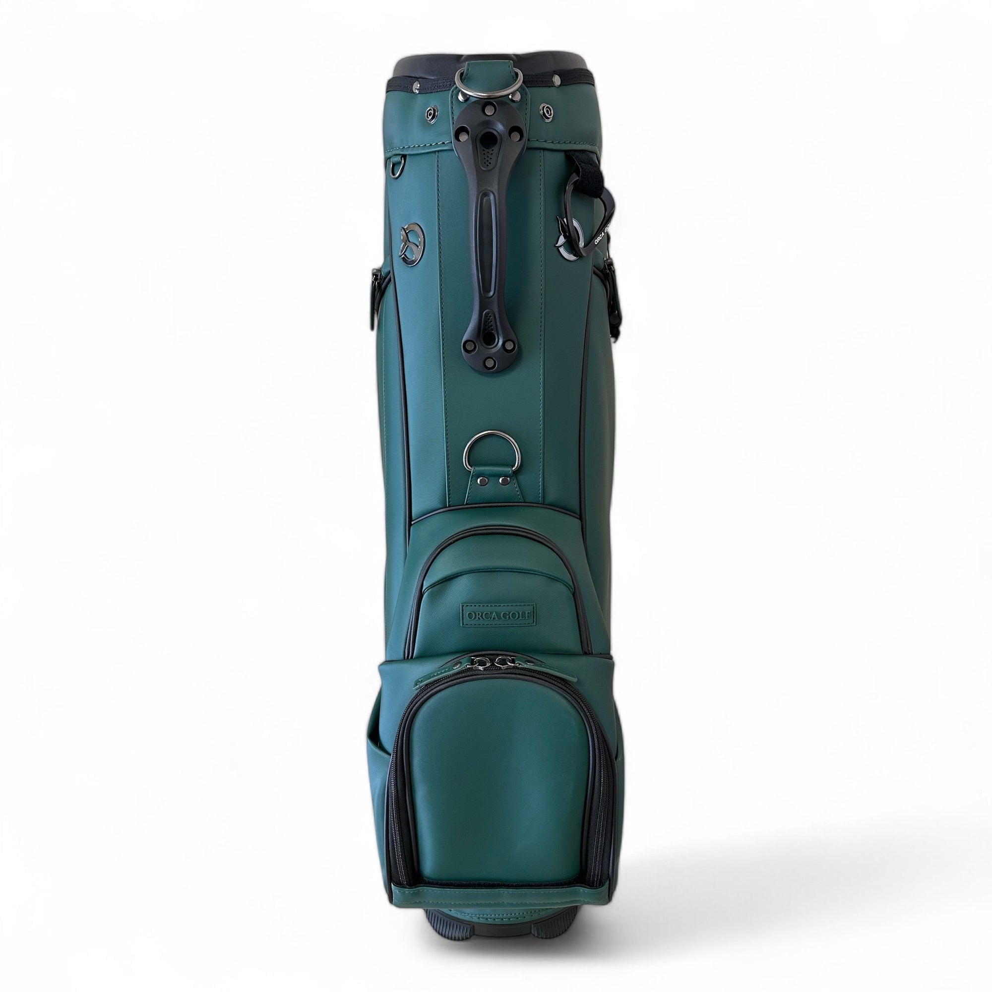 NEW Orca Golf SpyHop Synthetic Leather Cart Bag 6-Way Top - Deep Sea Emerald