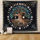 thumbnail image 1 of Tapiz colgante de pared de árbol de la vida, tapiz psicodélico de estilo hippie bohemio para sala de estar y dormitorio JFHHH pequeña, 1 of 5