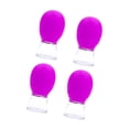 thumbnail image 4 of Juego de 4 ventosas faciales de silicona para ventosas corporales personales para rostro, cuello y espalda, uso diario para mujeres y hombres. Rosa, 4 of 8