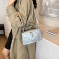 thumbnail image 2 of Bolsos de diseño minoritario para mujer, nueva colección de otoño 2025, moda minimalista, bandolera cruzada, bolso pequeño cuadrado para uso casual y de oficina., 2 of 10