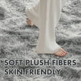 thumbnail image 3 of 6x9 Ft Large Shag Rugs for Living Room Decor, Tie-Dyed Ultra Soft Fluffy Furry Area Rugs for Bedroom Indoor Floor, Aesthetic Carpet for Kids Home (Grey), 3 of 16