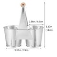 thumbnail image 2 of FELTECHELECTR Tinplate Plant Pot For Hotels 3Pcs 5.11X2.55X5.50in, 2 of 6