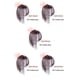 thumbnail image 2 of Seitruly Air Bangs Hairpieces Fibra de alta temperatura Hair Topper Extension Mujeres Fringe Hairstyle Accesorios para boda Daily Wear No.2 No.2 5piezas Seitruly CBP236756, 2 of 6