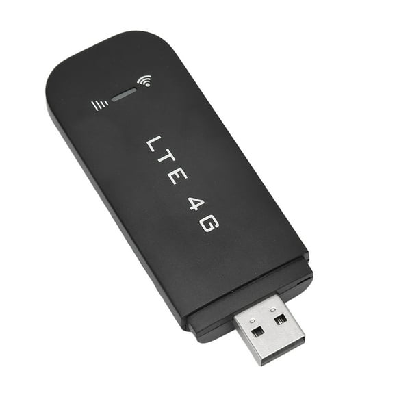 4G LTE USB WiFi Dongle, 150Mbps Portable Travel WiFi Modem with SIM Card Slot, Mobile Hotspot Router Adapter Support 10 Users