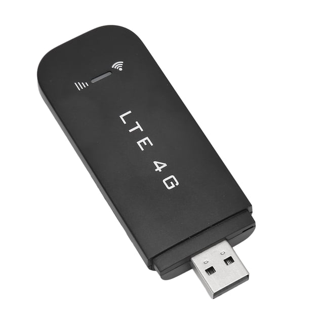 4G LTE USB WiFi Dongle, 150Mbps Portable Travel WiFi Modem with SIM Card Slot, Mobile Hotspot Router Adapter Support 10 Users