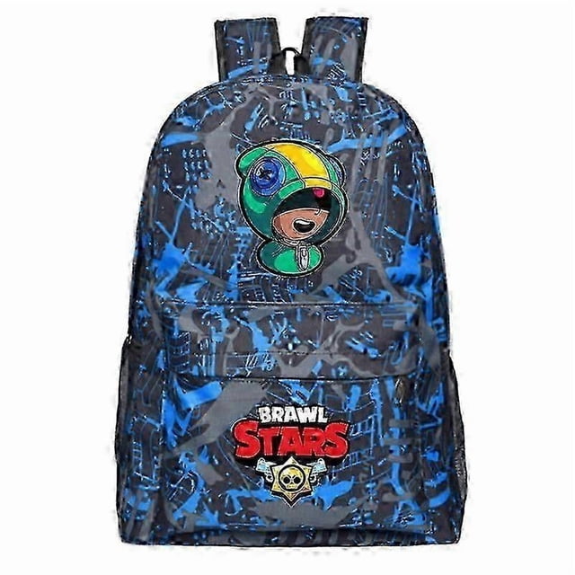 Brawlstars Wilderness Fighting Boys And Girls Backpack