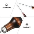 thumbnail image 6 of Pungan Stitching Awls 2Pcs Wood Handle Scratch Tool for DIY Sewing - Craft Cloth Punch,6.5"X0.59"X0.59", 6 of 10