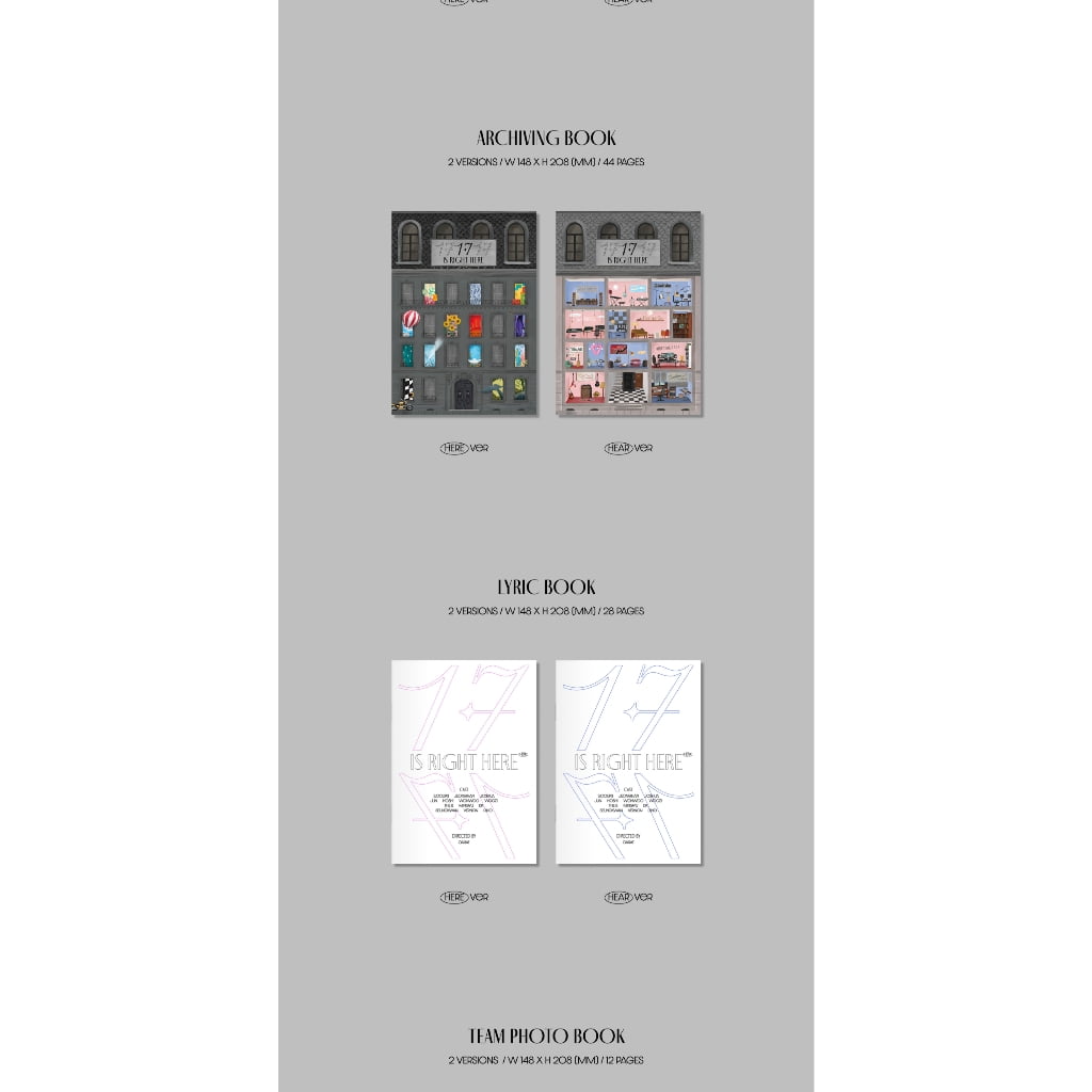 SEVENTEEN [17 IS RIGHT HERE] BEST ALBUM (30th Apr.2024) HERE