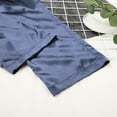 thumbnail image 6 of Satin Pajamas Set for Women Long Sleeve Belted Cardigan Sleepwear Silk Nightwear V-Neck PJs Set 2 Piece Lounge Sets, 6 of 7