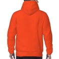 thumbnail image 7 of Goofa Orange for Men's Hooded Sweatshirt - Lightweight Pullover Hoodie with Kangaroo Pocket, Perfect for Everyday Wear-Large, 7 of 7