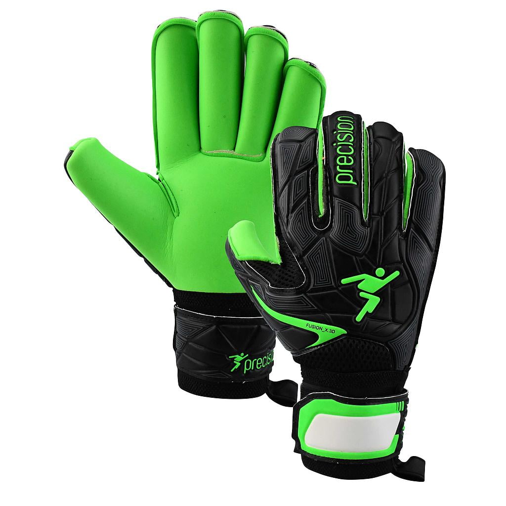 Precision Junior Football Goal Keeping Gloves Fusion_X.3D Junior Flat Cut Basic 